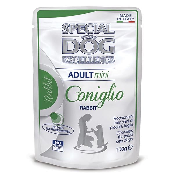 Корм для дорослих собак Monge SDE Dog Wet Mini кролик 0,1 кг (27259929)