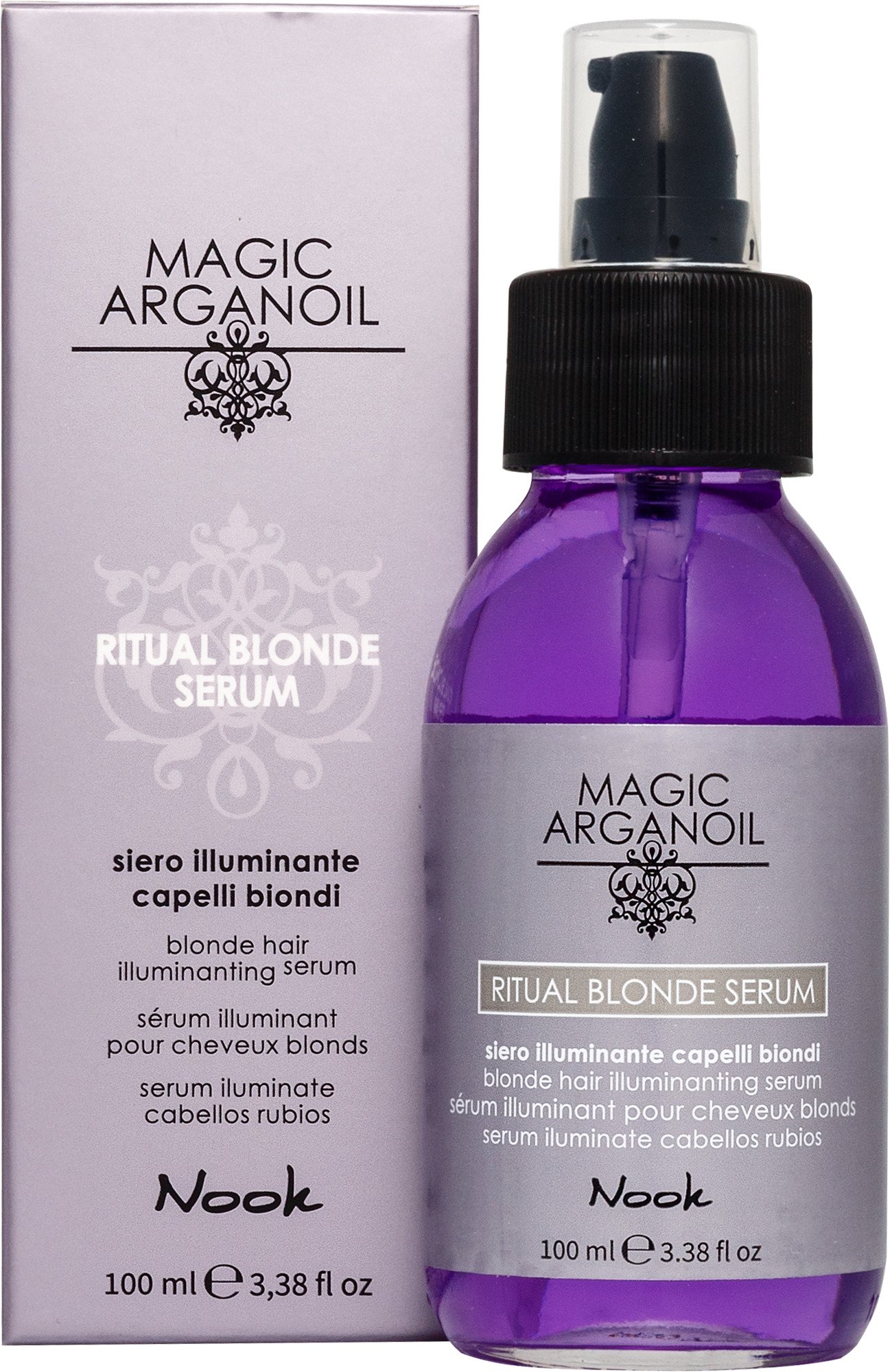 Серум Nook Cosmetics RITUAL BLONDE для сяйва світлого волосся 100 мл (7685) - фото 1