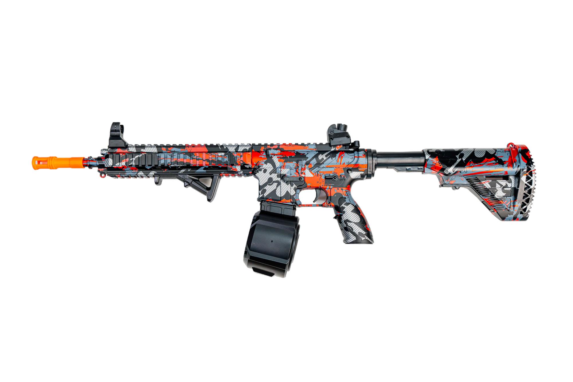 Детское оружие автомат-бластер M416 на орбизах (416A)