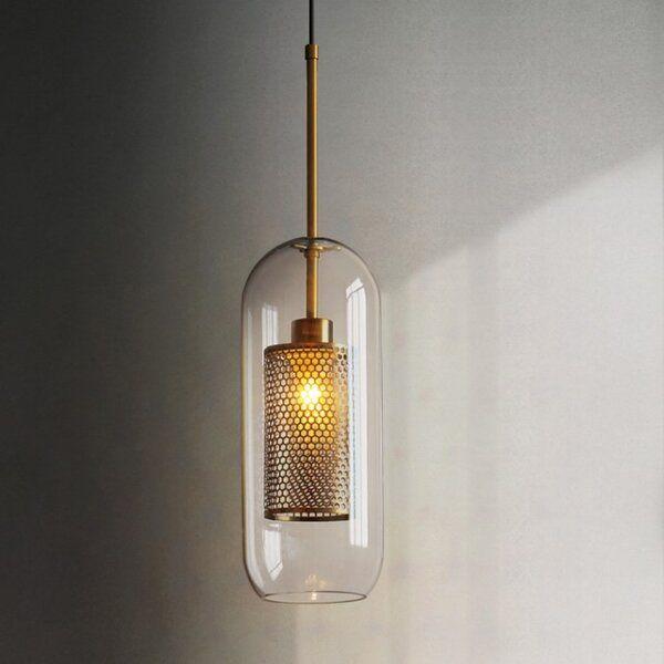Подвес Vessel H65/D13 Gold/Clear (033020-SHL)