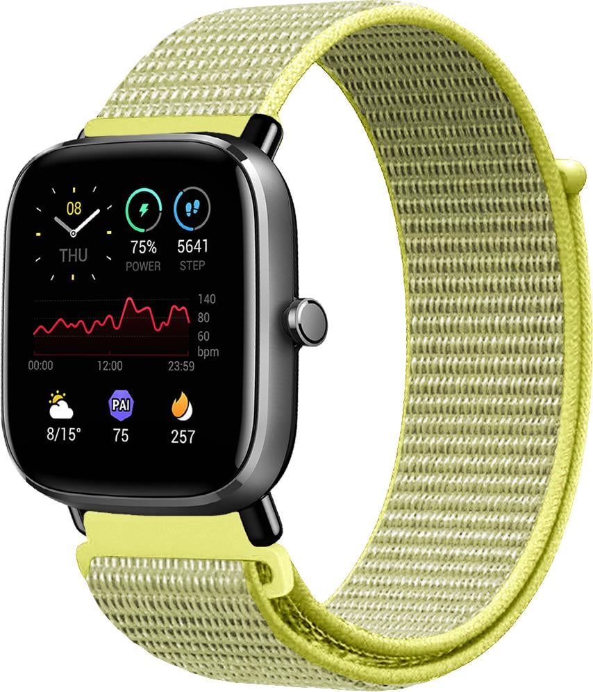 Ремешок нейлоновый Sport Loop для Amazfit GTS 2 mini Green (14424-5A) Ремешок нейлоновый Sport Loop для Amazfit GTS 2 mini Green (14424-5A)