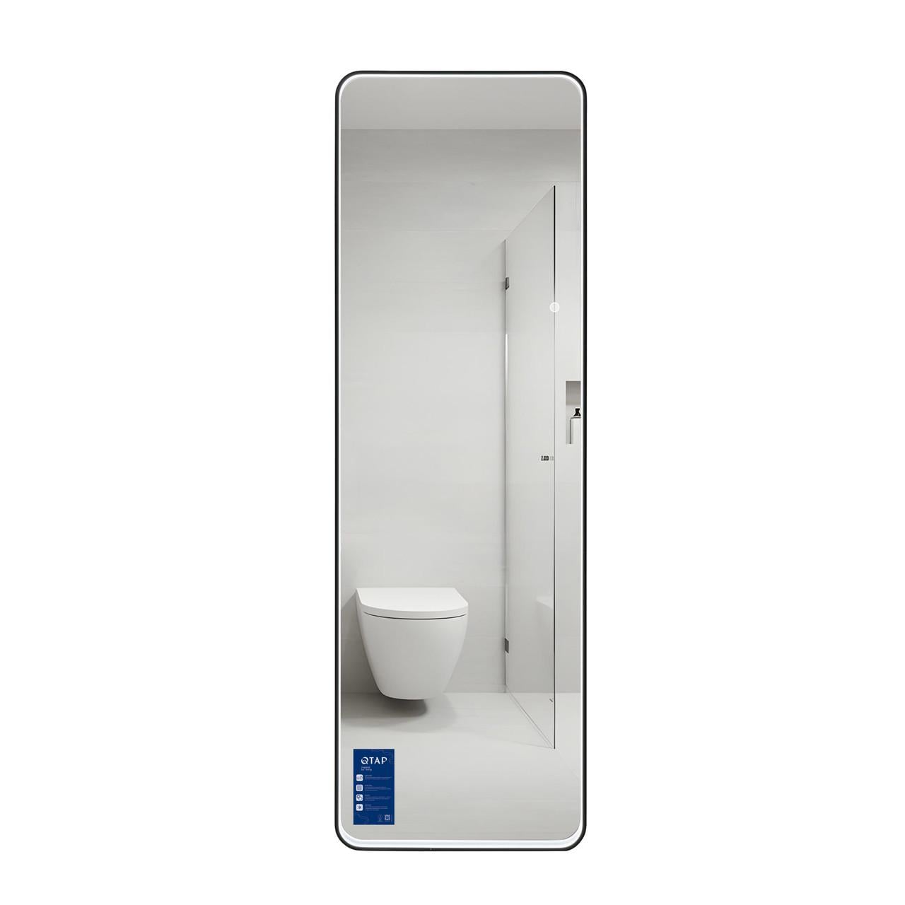 Зеркало Qtap Gemini 500х1600 с LED-подсветкой Inside/с диммером (QTGE50160049893)