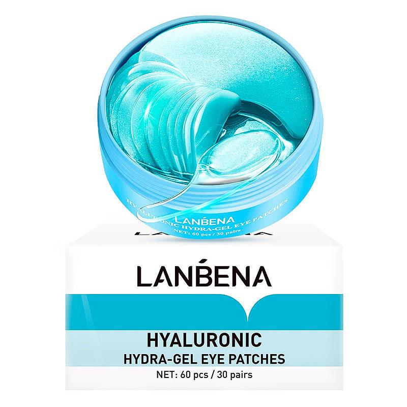 Патчи гидрогелевые в банке Lanbena Hyaluronic 60 шт. Патчи гидрогелевые в банке Lanbena Hyaluronic 60 шт.