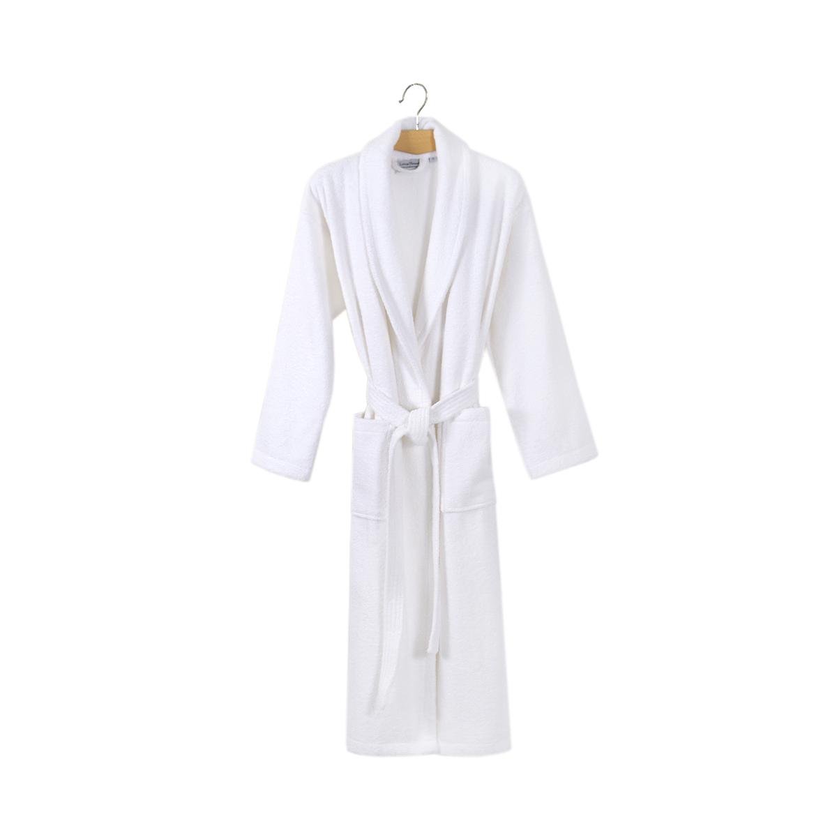 Халат махровый Lotus Home Basic Line S White (26843165) - фото 12 Халат махровый Lotus Home Basic Line S White (26843165) - фото 12