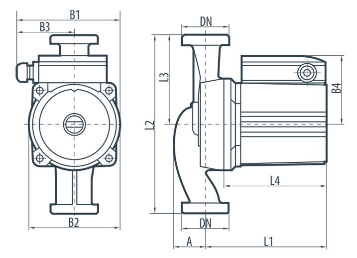 Насос циркуляційний Sprut LRS 25-8S-180 (4823072200903) - фото 2