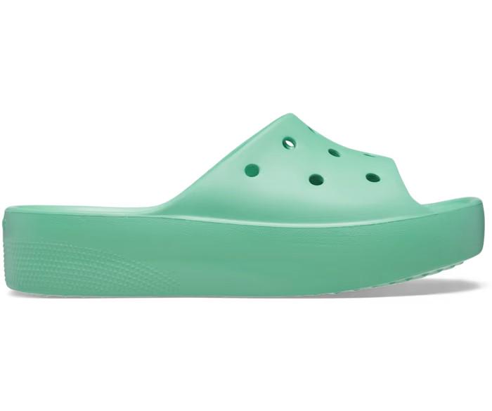 Слайды Crocs Classic Platform р. W10/EUR 40-41 Jade Stone (11909947) - фото 4