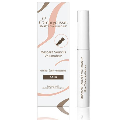 Туш для брів №02 Темно-коричневий Volumizing Eyebrow Mascara Embryolisse 5 мл (11169989)