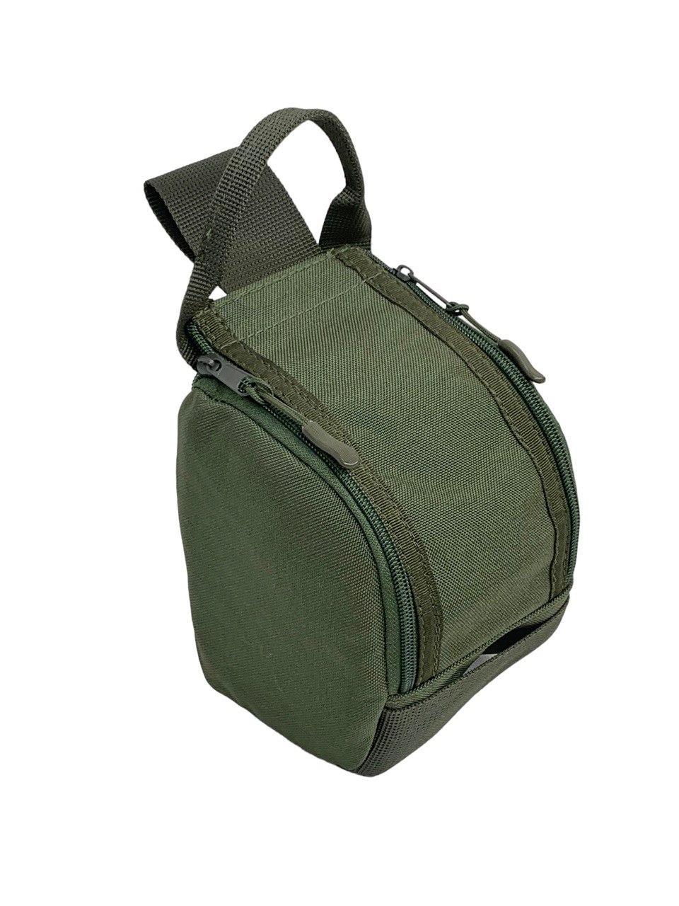 Подсумок REDCON на военные наушники увеличенный кордура 1000 D Олива (1874933127)