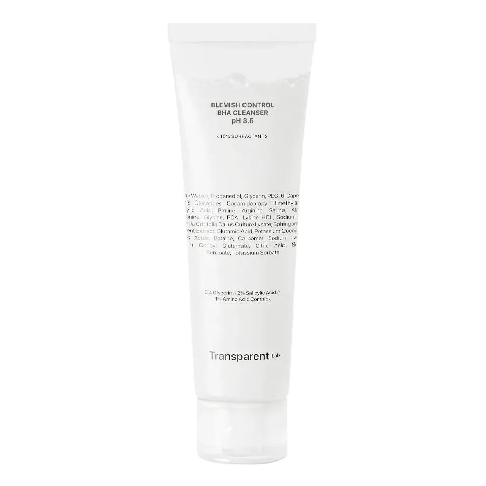 Гель для вмивання TRANSPARENT Lab Blemish Control BHA Cleanser для шкіри з ознаками старіння та схильної до акне 150 мл (19996525)