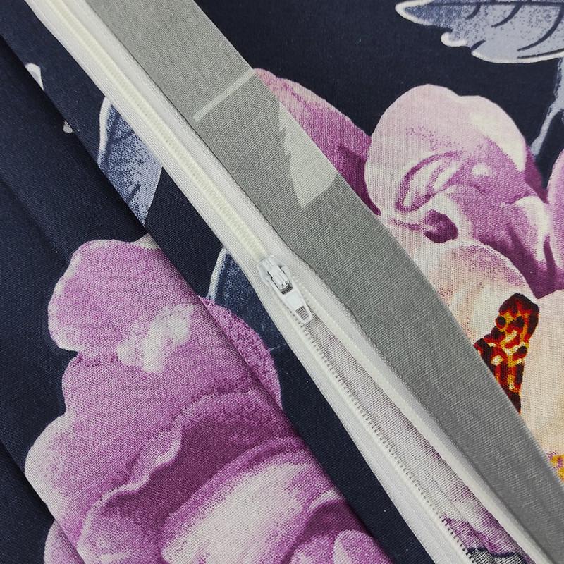 Комплект постельного белья Love You поплин полуторный 160x220 см (7173) - фото 3