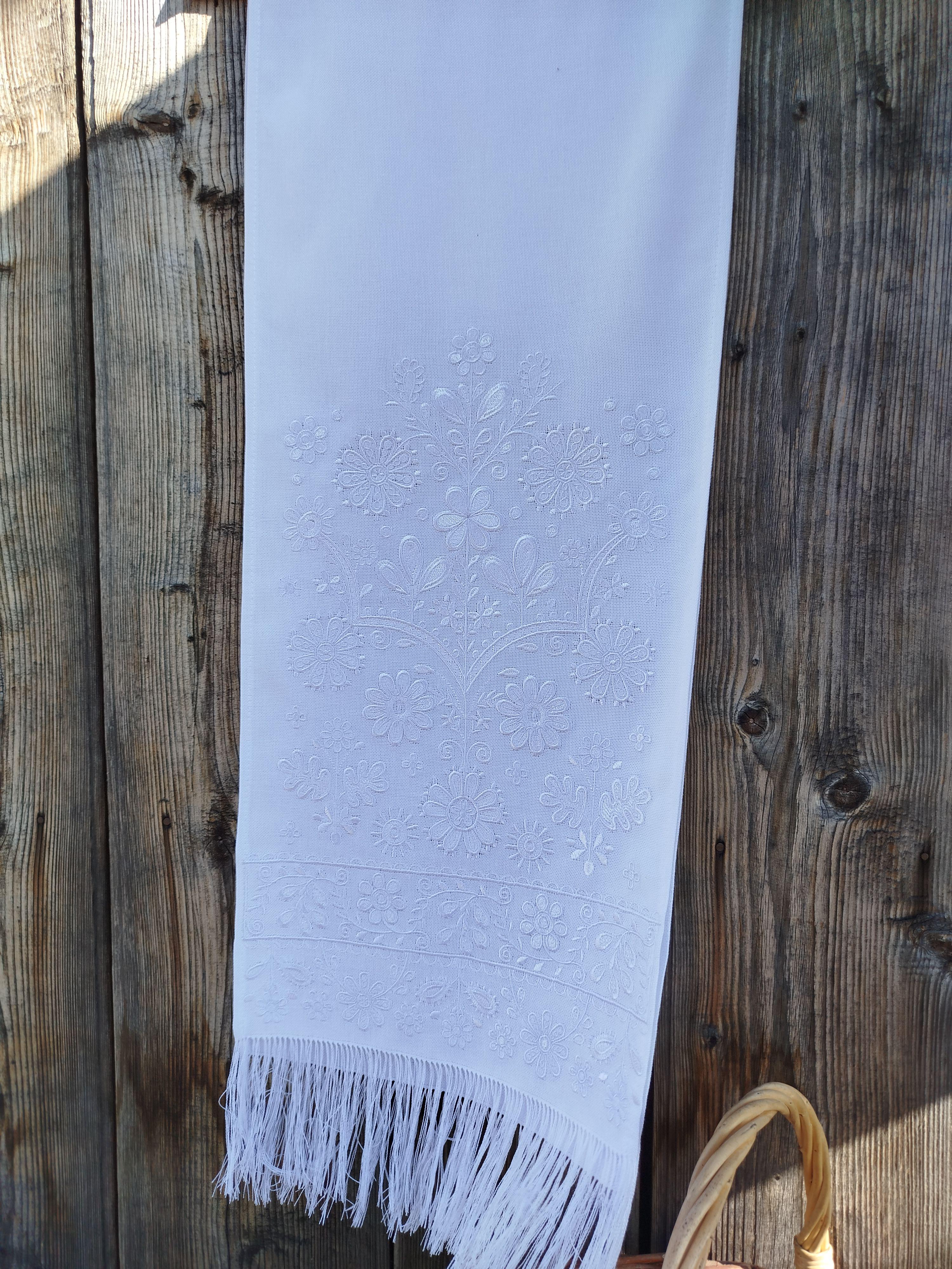 Рушник вишиваний на домотканому полотні (03463) - фото 4 Рушник вишиваний на домотканому полотні (03463) - фото 4