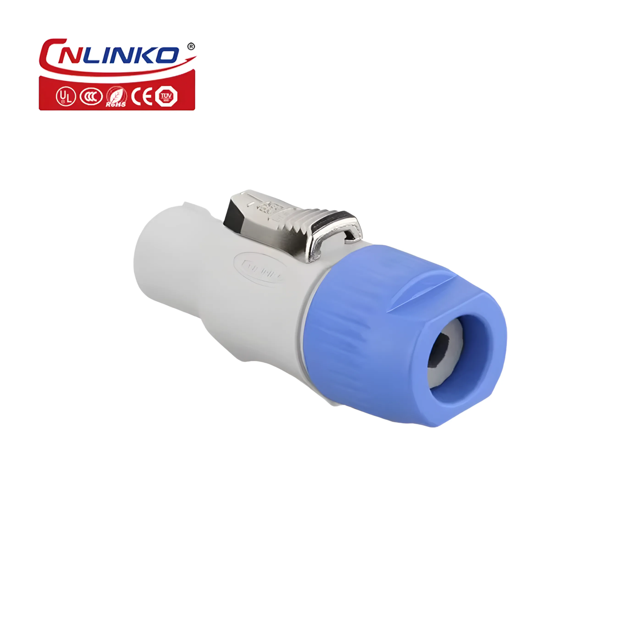 Разъем герметичный CNLINKO PowerCon IP65 YF-24-J03PE-02-001 штекер (2188152240) - фото 3