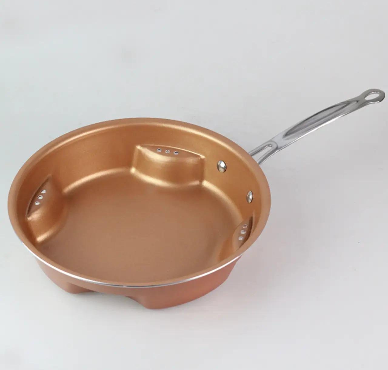 Сковорода стальная воздушная Steel Air Fry Pan антипригарная (00700)