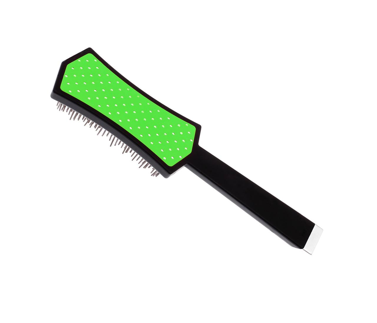 Расческа-щетка для ухода за шерстью Iv San Bernard DISTRIKA Brush Green (1421107851)