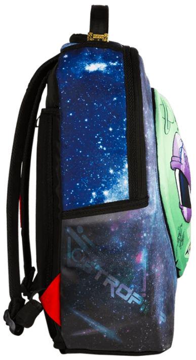 Рюкзак молодіжний Sprayground 3D Lenticular Alien Head 17 л Різнокольоровий (813985034942) - фото 3