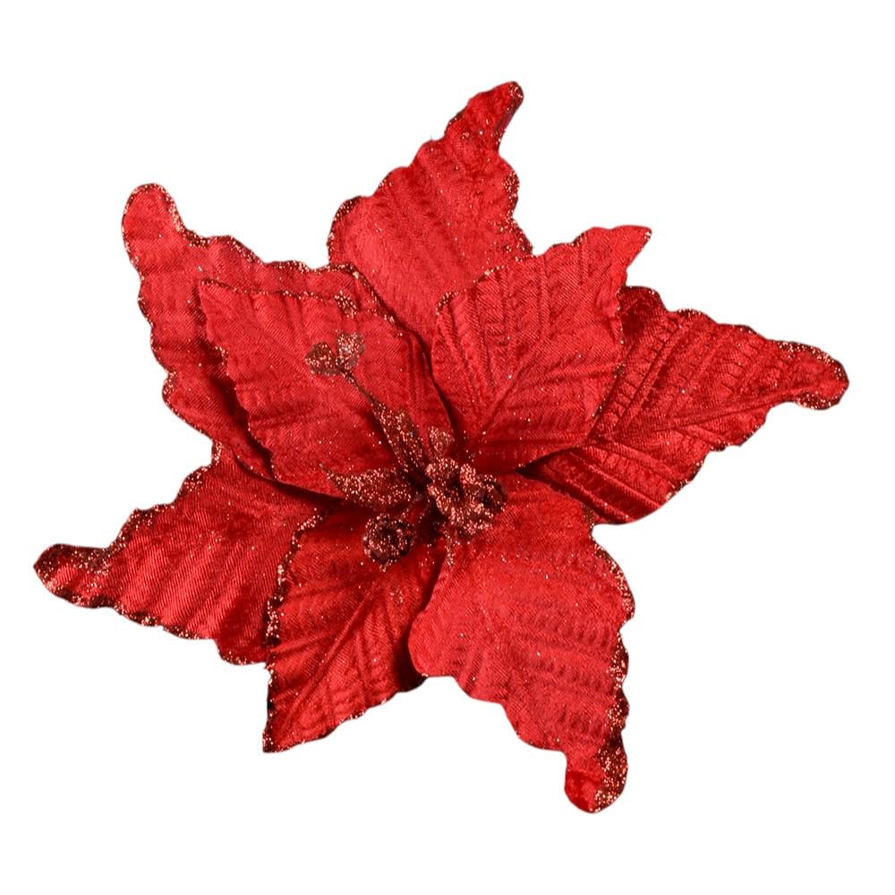 Декоративное украшение Цветы R36862-R 29 см Красный (30651889)