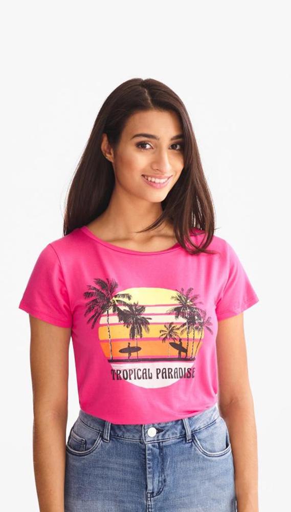 Футболка C&A XS Рожевий (64301-2079404b18)