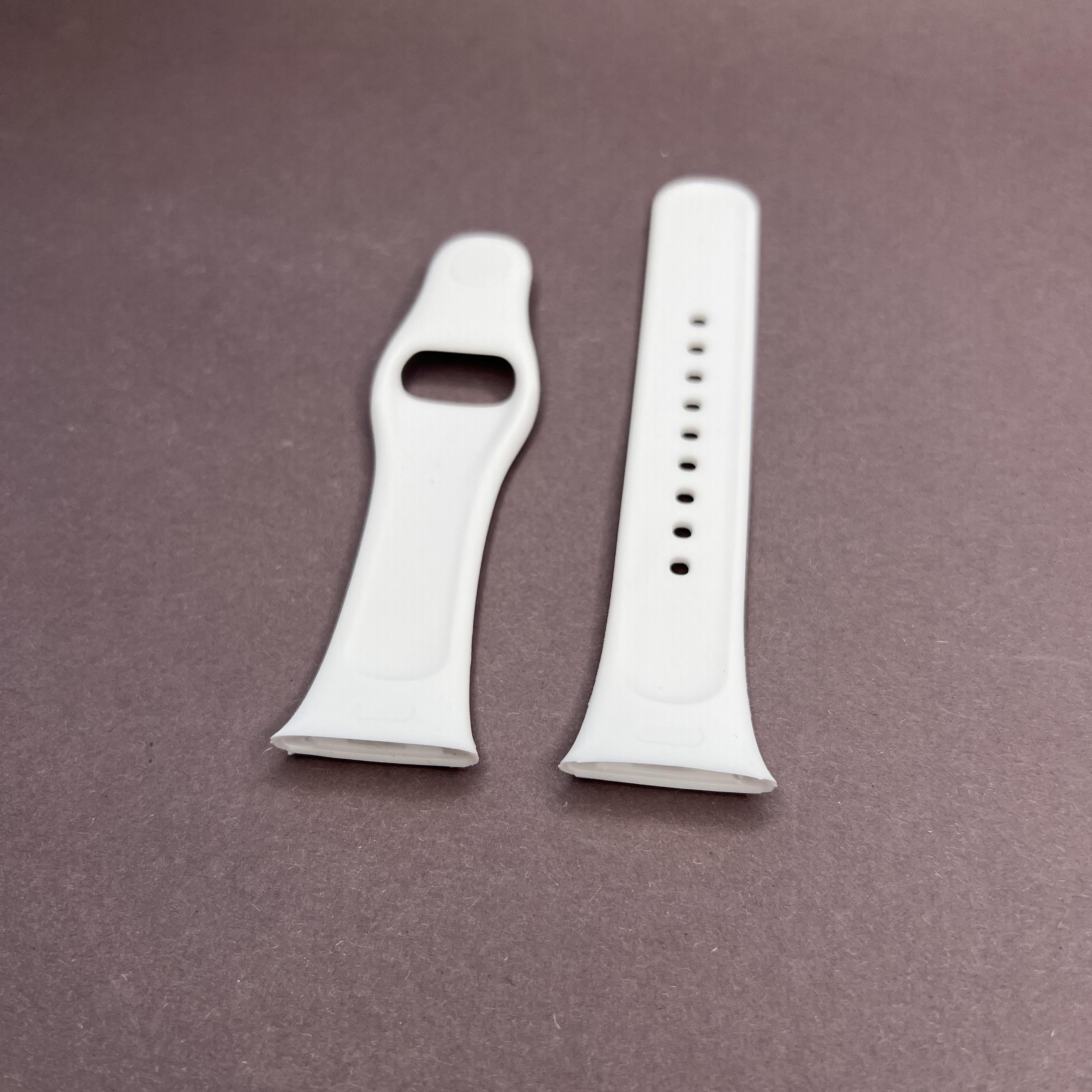 Ремінець силіконовий для Xiaomi Redmi Watch 3 на кнопці браслет Білий (507307) - фото 2