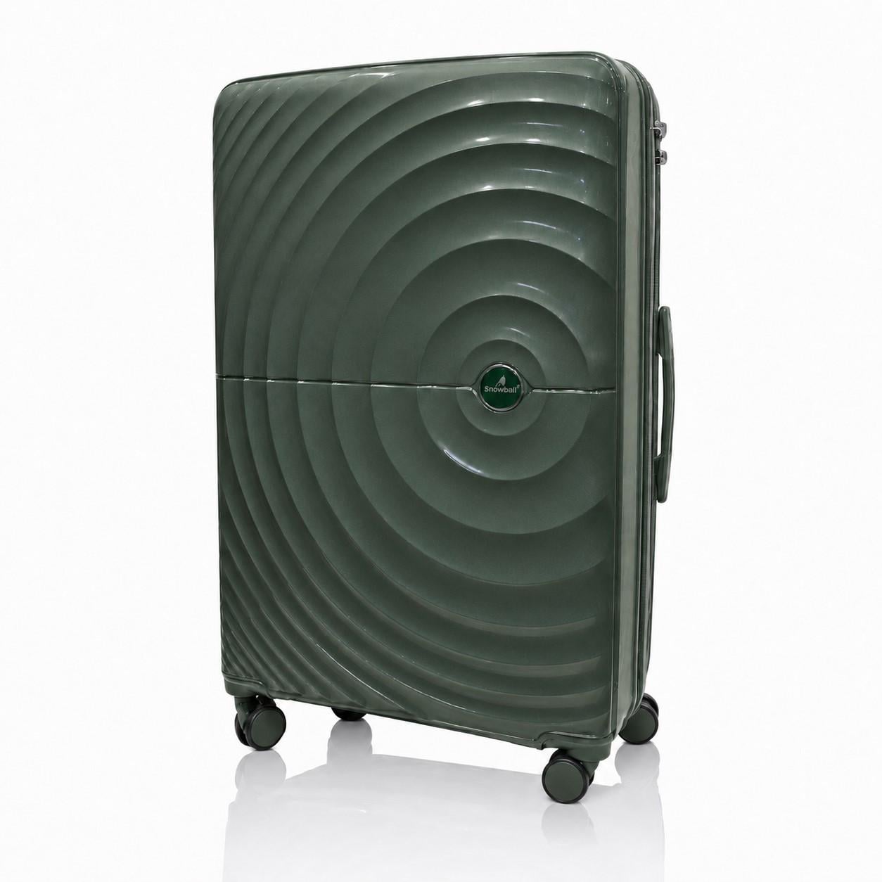 Чемодан с расширением Madisson 42203 большой 103 л Зеленый (42203-L-Dark-green)