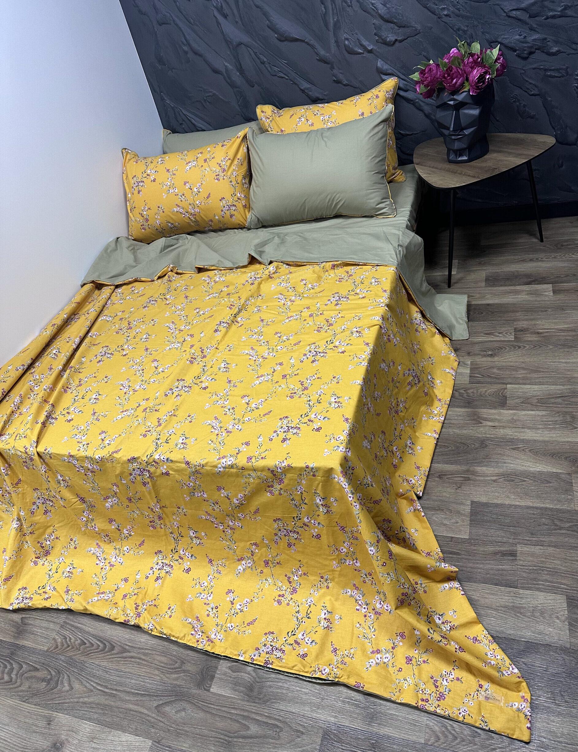 Комплект постільної білизни Comfort Home Sakura полуторний