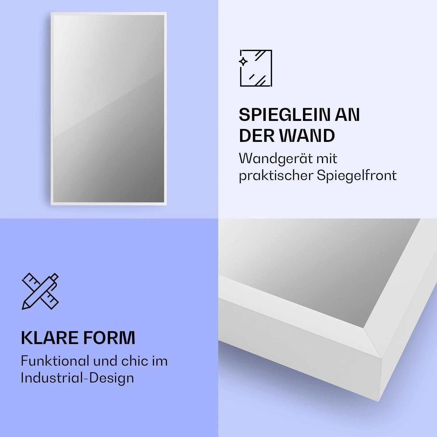 Инфракрасный обогреватель зеркало KLARSTEIN La Palma 1000 (10039836) - фото 6