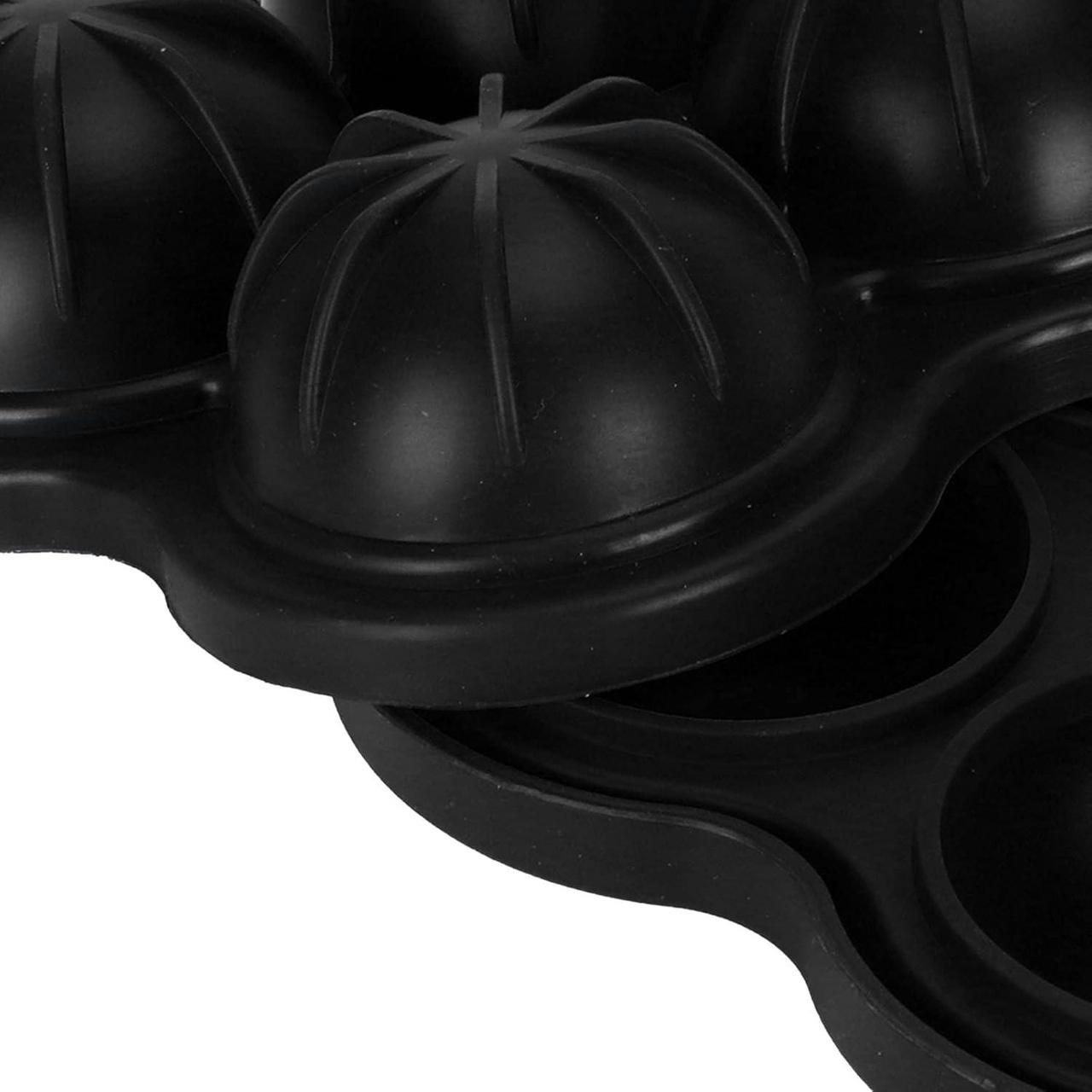 Форма для льоду Куля 4 комірок Чорний (НР051590) - фото 8