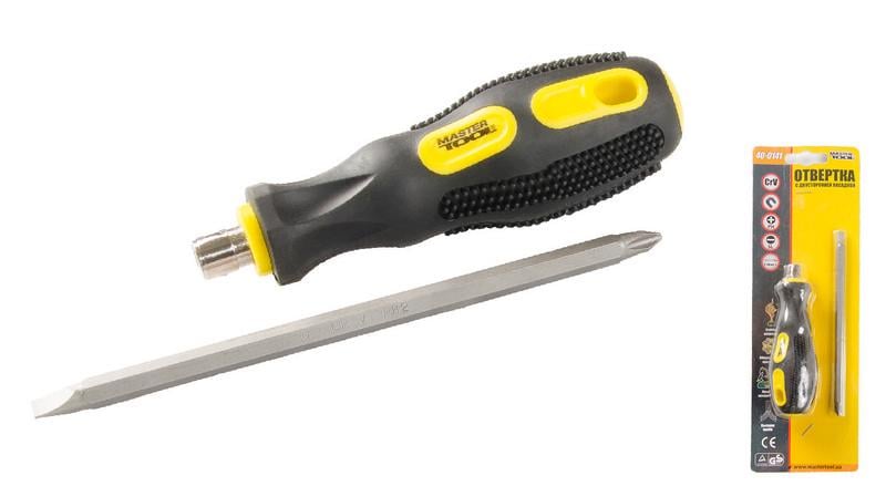 Викрутка Mastertool РН2-SL6 150 мм 2в1 (26467)