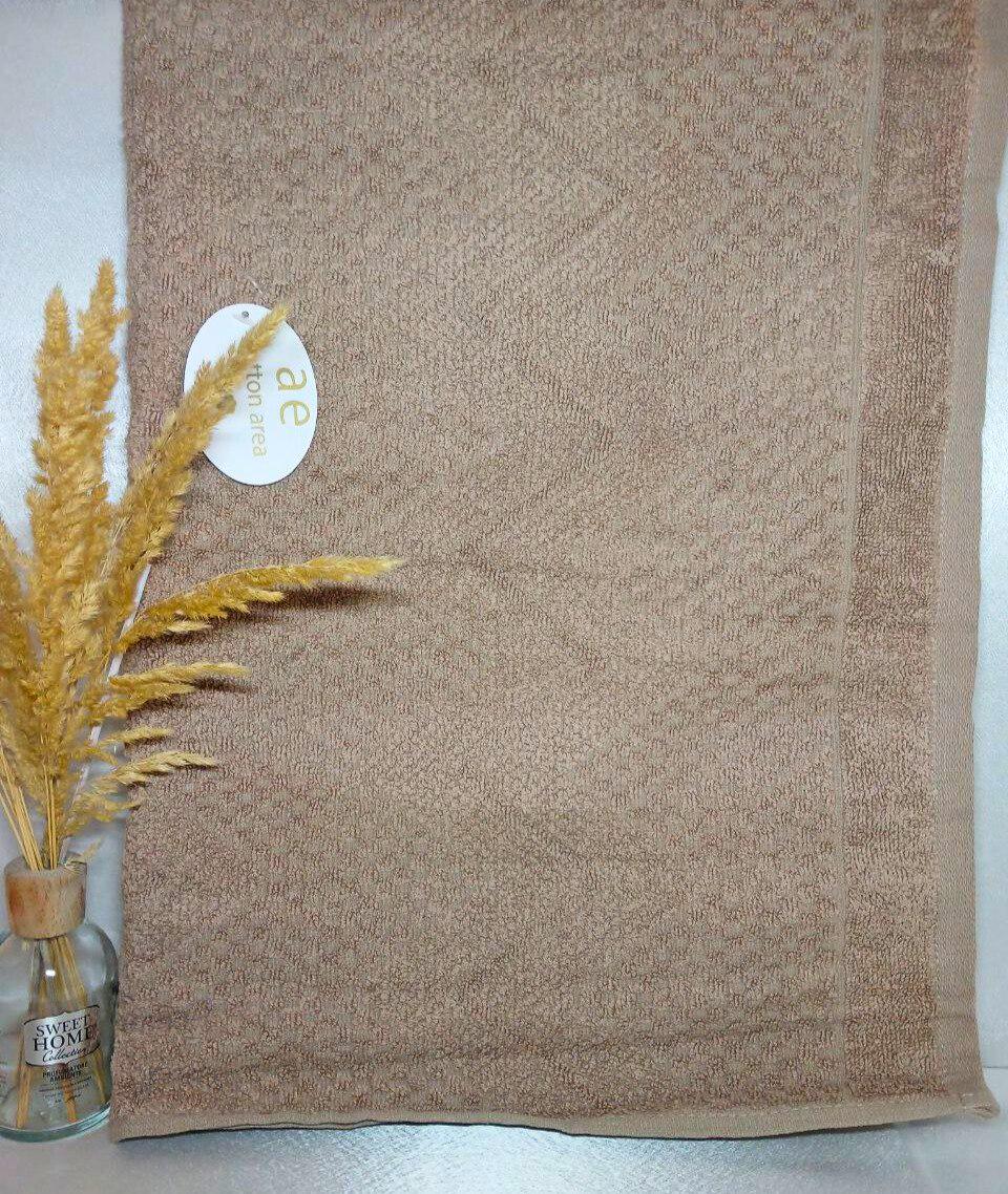 Рушник махровий Cotton Area Zikzak Bukle 70х140 см Мокко (12697) - фото 2