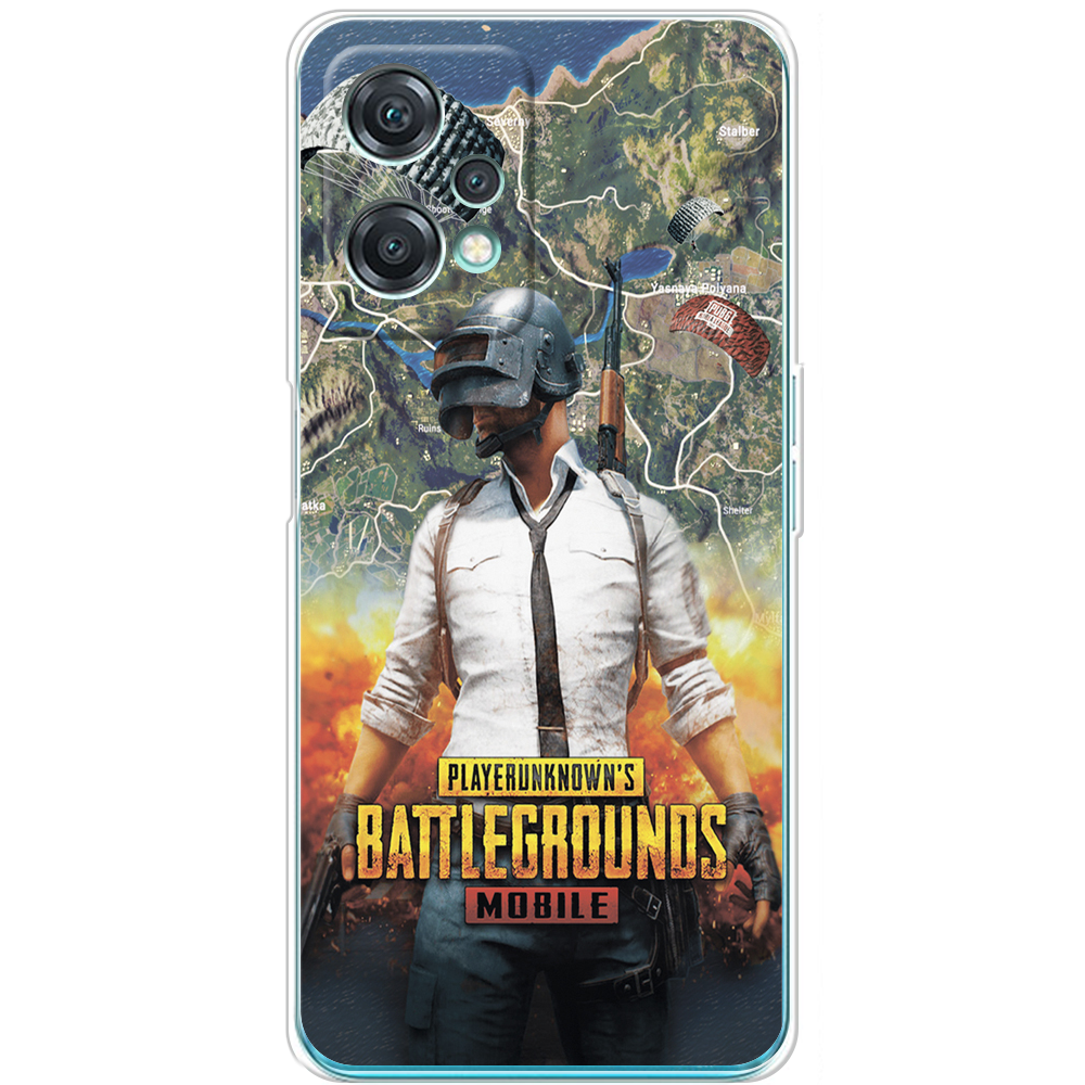Чехол OnePlus Nord CE 2 Lite 5G PUBG Mobile Прозрачный силикон (44617-up2309-44617)