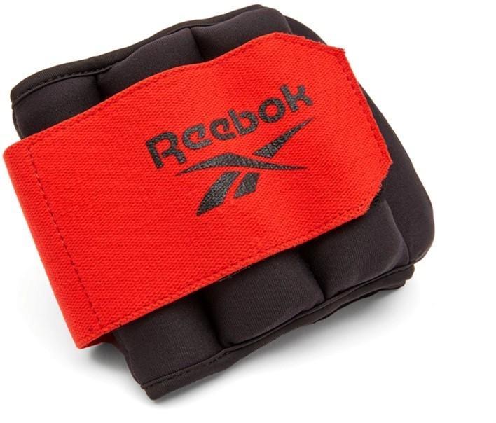 Обважнювачі зап'ястя Reebok Flexlock Wrist Weights 1 кг Чорний/Червоний (RAWT-11261) - фото 2