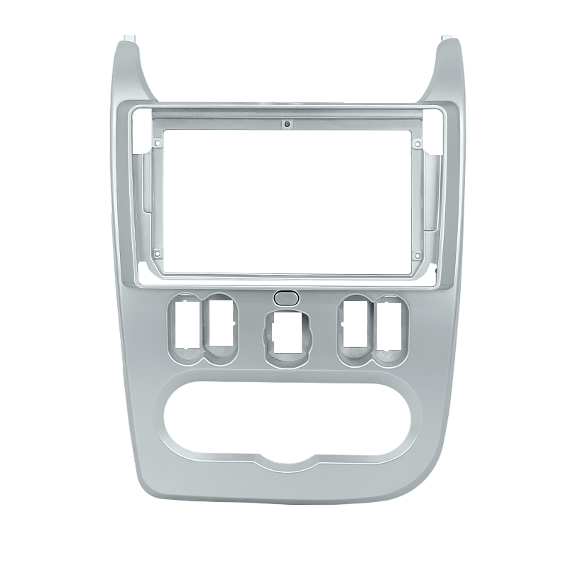 Рамка 9" Renault Dacia Logan 09-13г Sandero 2007-2011 Nissan NP200 2009+ Dacia Duster 2010-2013 RE 021N Silver Рамка 9" Renault Dacia Logan 09-13г Sandero 2007-2011 Nissan NP200 2009+ Dacia Duster 2010-2013 RE 021N Silver