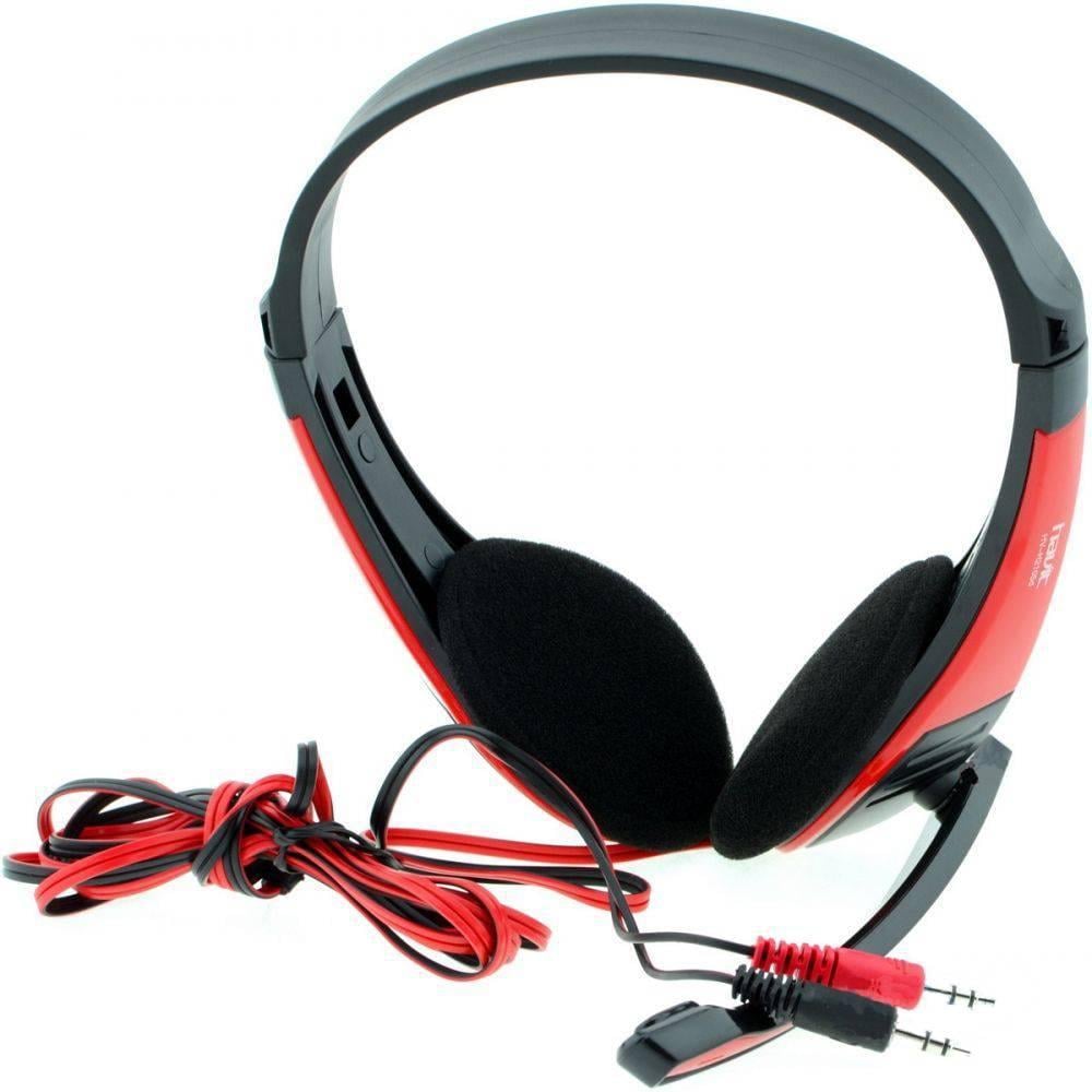 Наушники Havit HV-H2105d Black/Red