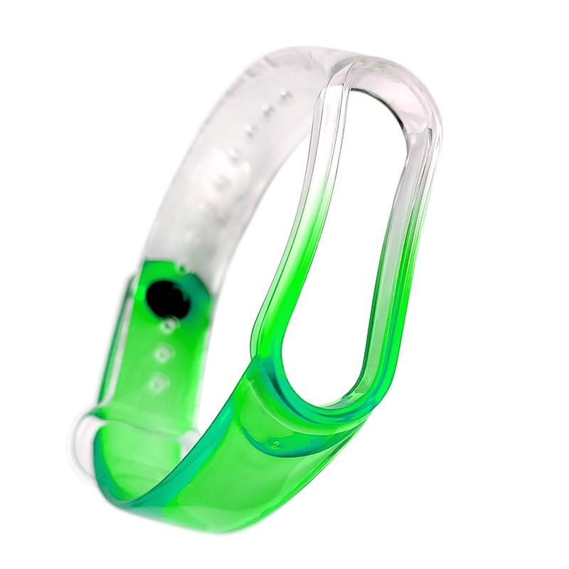 Ремешок для фитнес браслета Mi Band 5/6 Neon Clear Green (29caa1-3364)