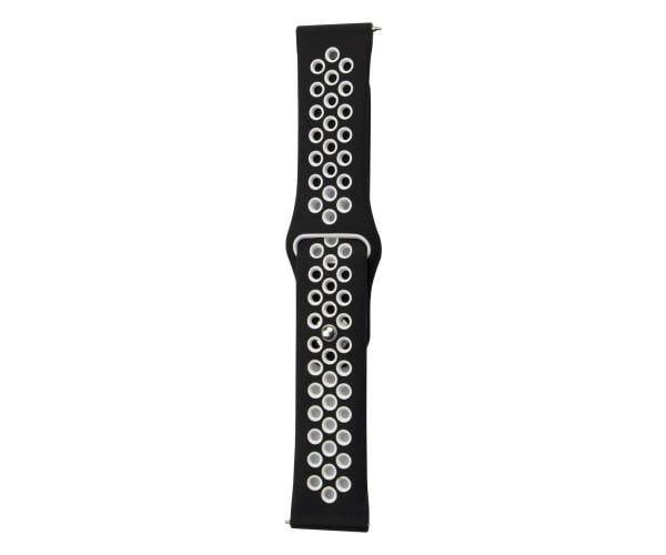 Ремешок для Samsung Galaxy Watch 22 мм Black/White