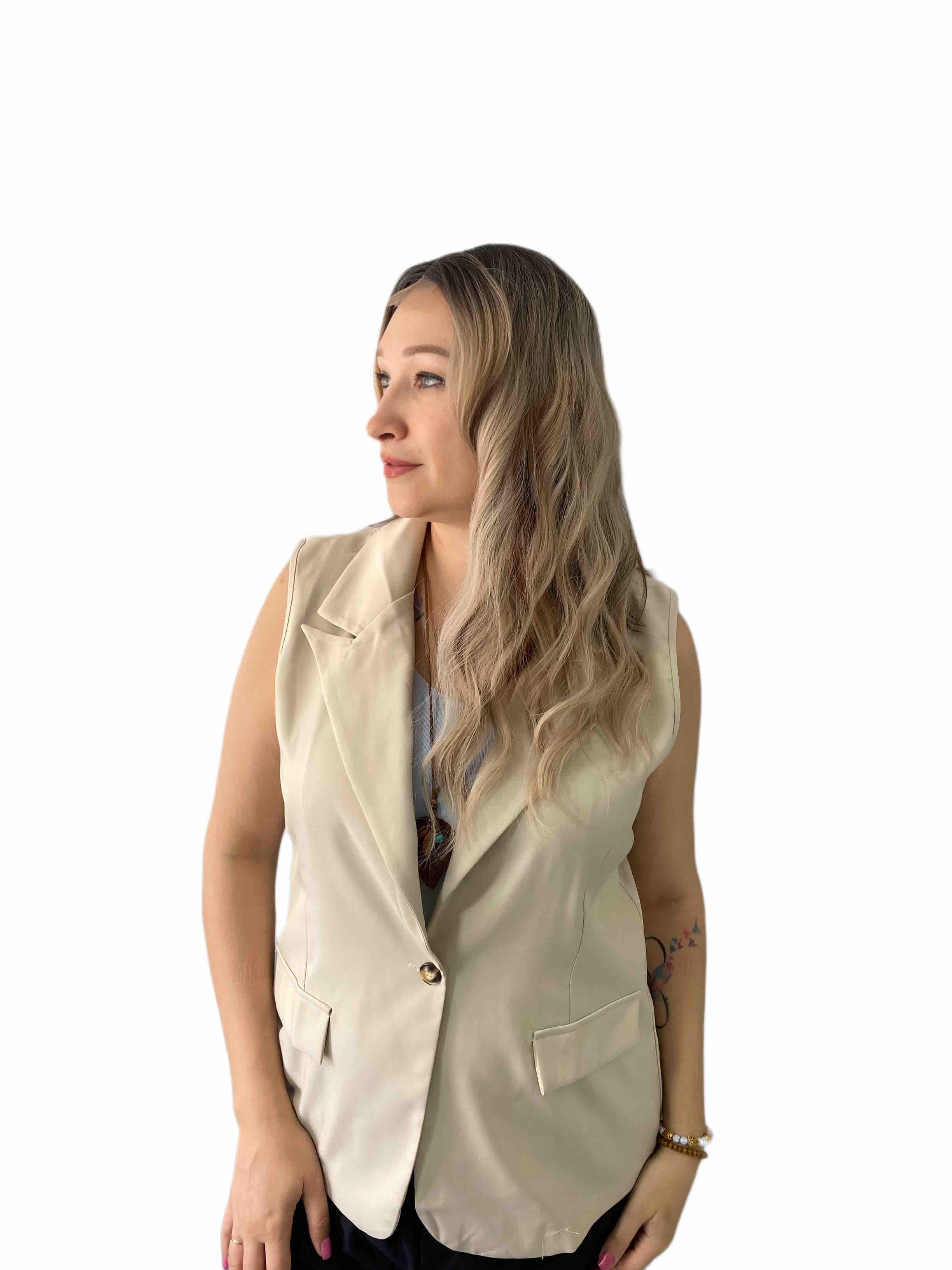 Накладка топер с сеточкой для обрезки на теменную область головы без челки 50 см Русый блонд Накладка топер с сеточкой для обрезки на теменную область головы без челки 50 см Русый блонд