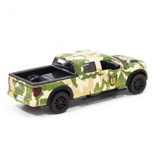 Игрушечная машинка Ford F 150 SVT Raptor Милитари (250296) - фото 6