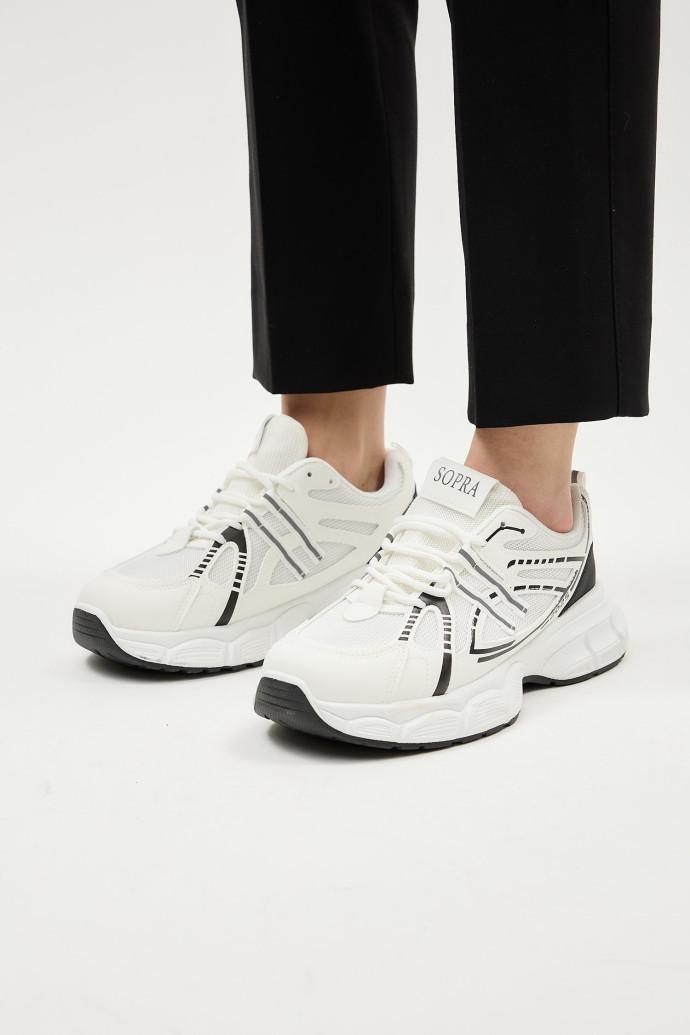 Кроссовки женские SOPRA 182462 р. 36 Белый (17195_36)
