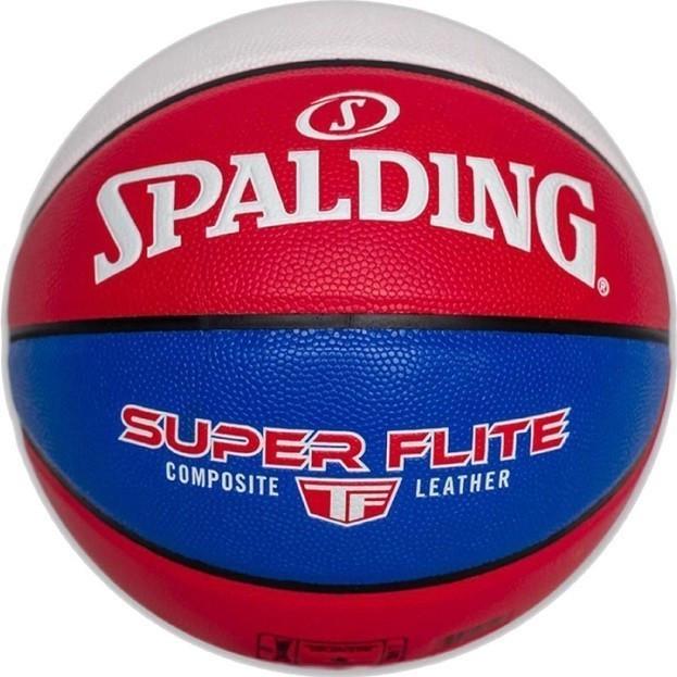 М'яч баскетбольний Spalding SUPER FLITE Уні р. 7 Червоний/Білий/Синій (76928Z)