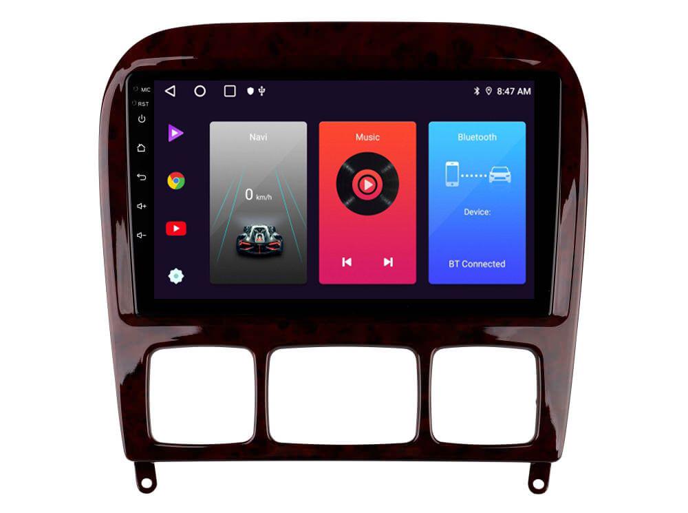 Штатна магнітола Sigma F9216 2/32 Gb Mercedes Benz S-Class W220 VV220 1998-2005 9"