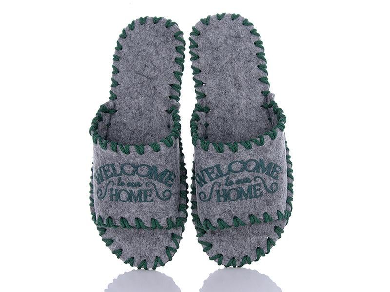 Тапочки фетровые мужские VENDS 374 р. 40-41 Серый