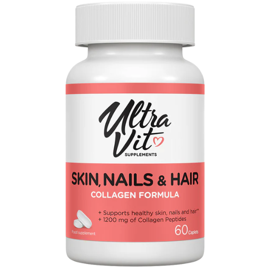 Комплекс для кожи ногтей и волос VPLab UltraVit Skin Nails Hair 60 каплет