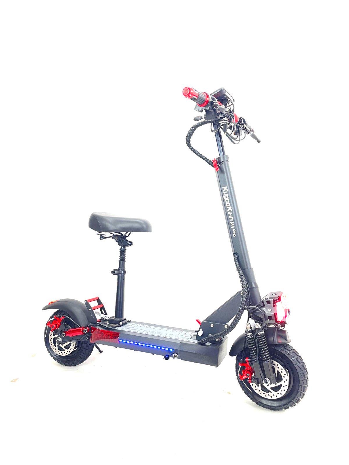 Электросамокат двухмоторный с сиденьем KugooKirin M4 PRO Ultra 4000W 48V 21Ah - фото 2