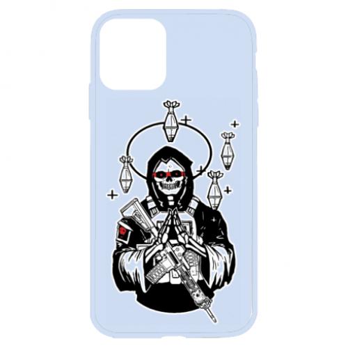 Чехол для iPhone 11 Военный скелет