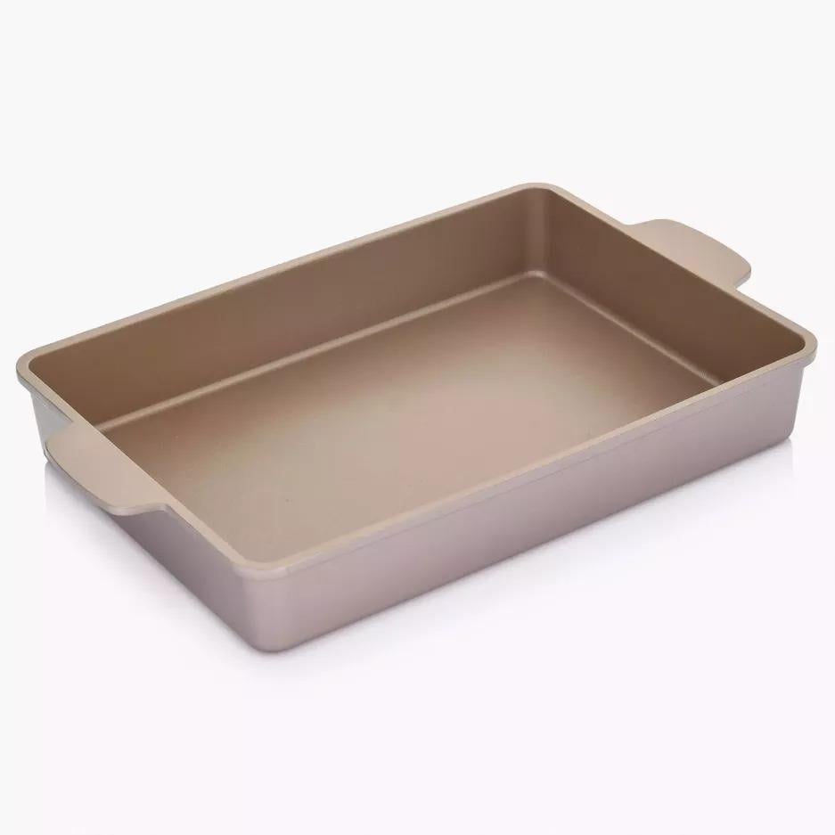 Форма для випікання DUKA GODIS 39,5х23,8х5,8 см Золотий (2221273)