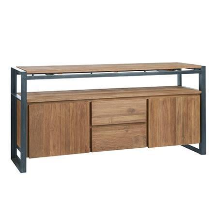 Комод Loft NS-264 780x1500x400 мм Черный (6156d5933edc877ba8589b67)