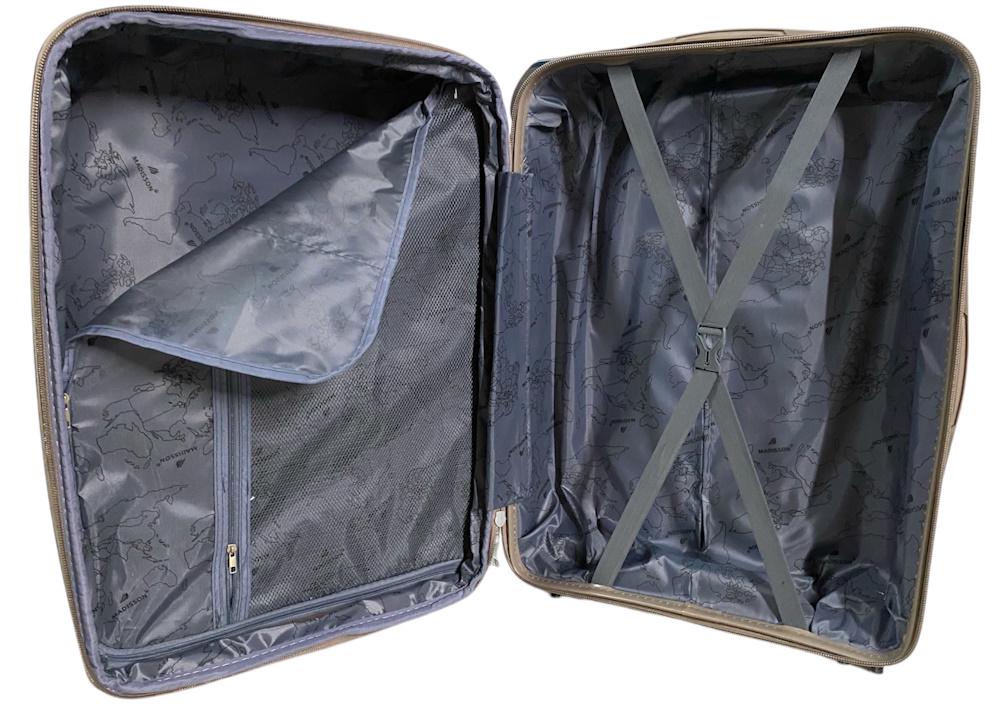 Валіза мала для ручної поклажі Madisson Snowball 51203 поліпропілен S Шампань - фото 7 Валіза мала для ручної поклажі Madisson Snowball 51203 поліпропілен S Шампань - фото 7