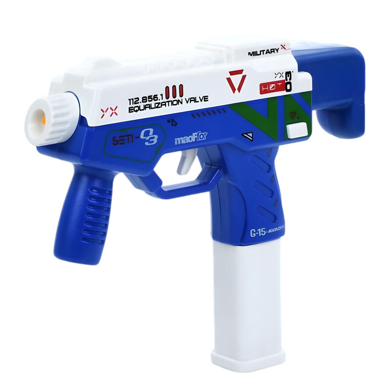 Автомат водяний T-05B з підсвіткою та звуком на батарейках 20 см (26341684) Автомат водяний T-05B з підсвіткою та звуком на батарейках 20 см (26341684)