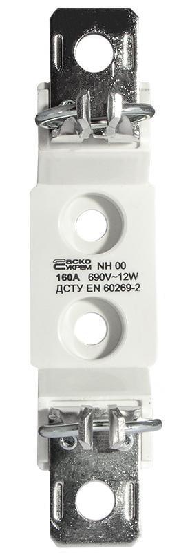 Тримач запобіжників АСКО-УКРЕМ NH00 max 160A Білий (A0050020007)