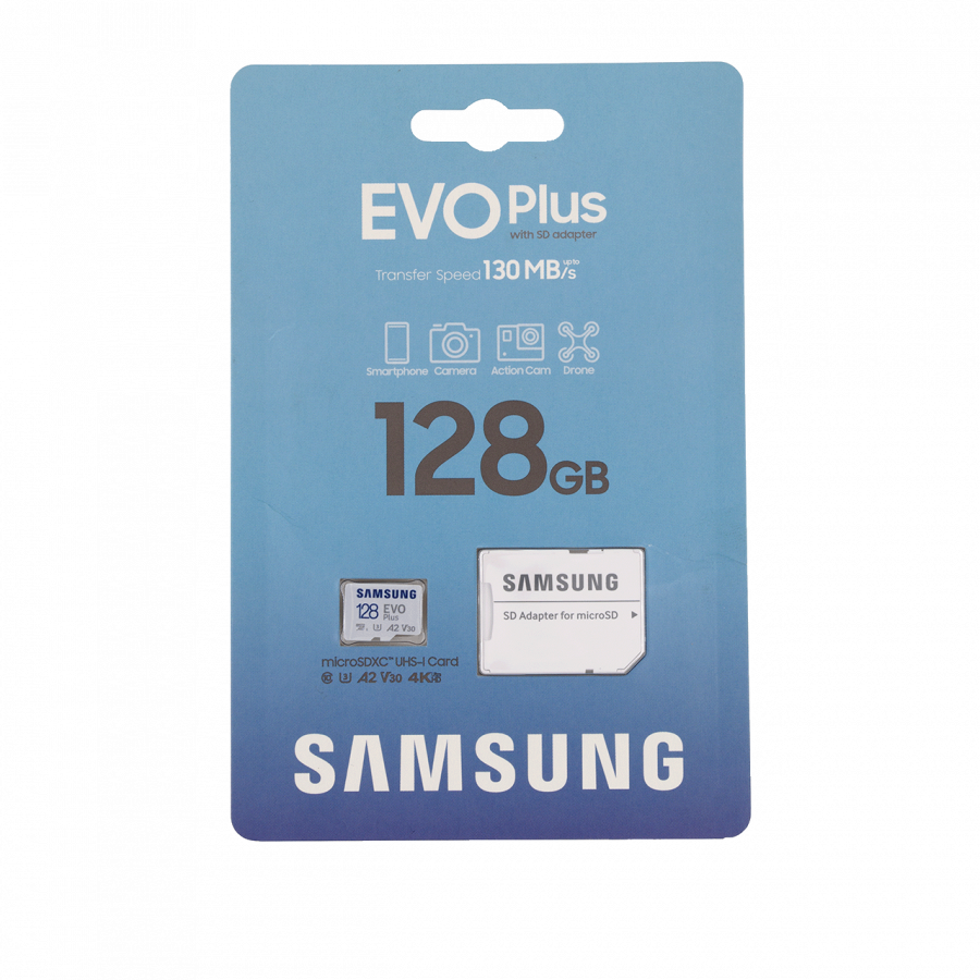 ᐉ Карта пам'яті Samsung EVO Plus microSDXC 128GB UHS-I із SD адаптером ...