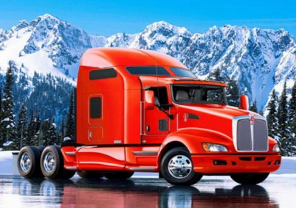 Картина по номерам Josef Otten Транспорт Truck 40х50 см в термопакете (3384RA_O-mt)